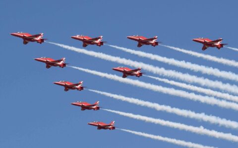 英国皇家空军“红箭”飞行表演队